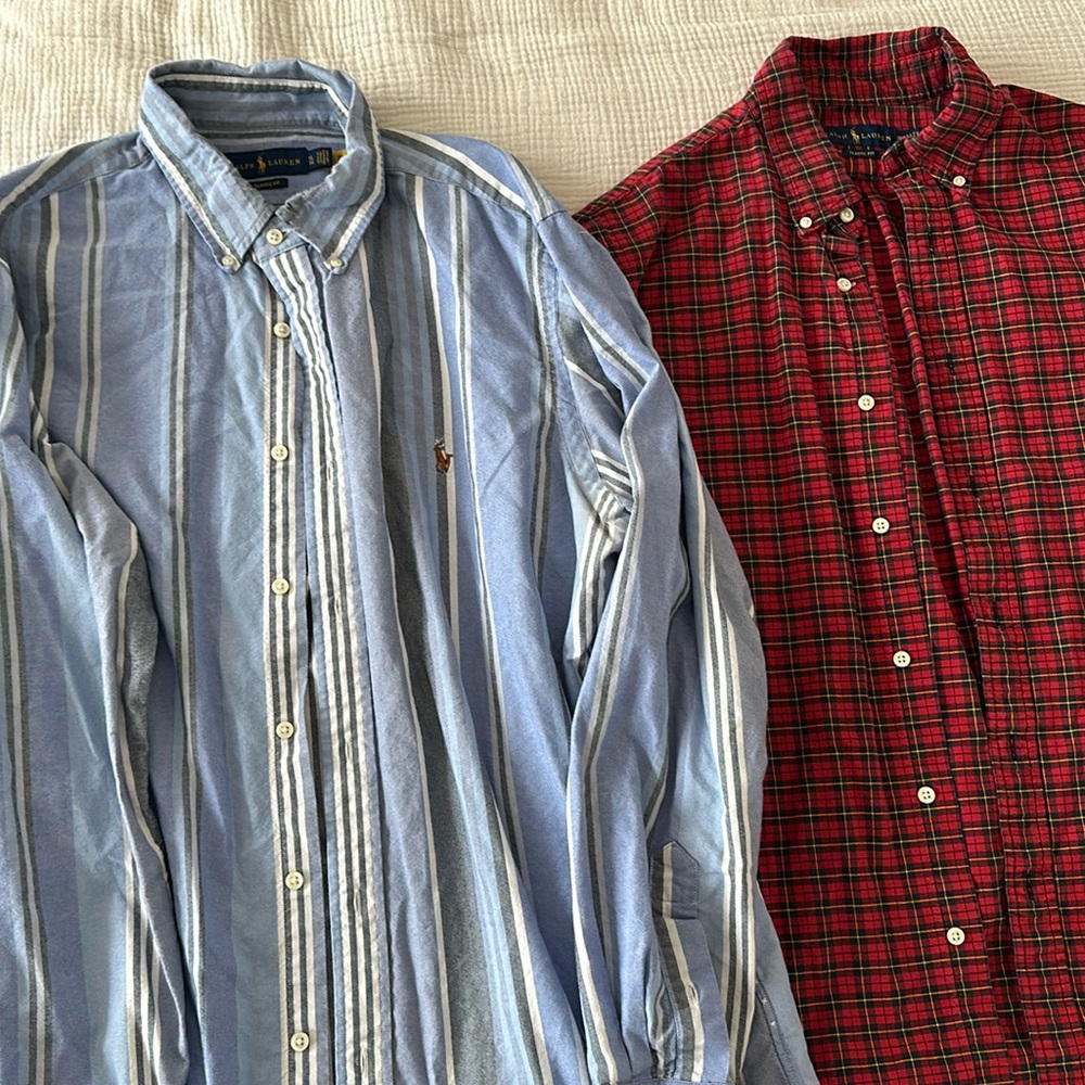 Ralph Lauren - Classic Fit Men’s Long Sleeve Button Downs Bundle